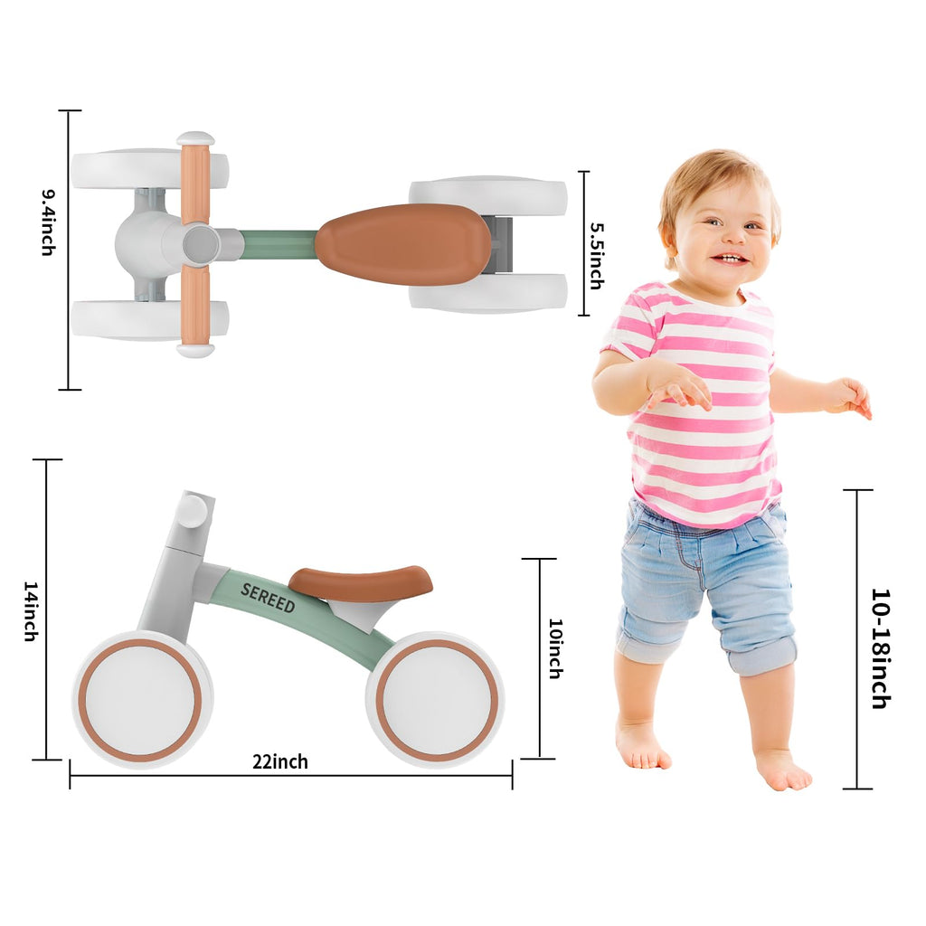 SEREED Bicicleta de Equilibrio para Bebés | IPORTADO ( ENVÍO 15 DÍAS)