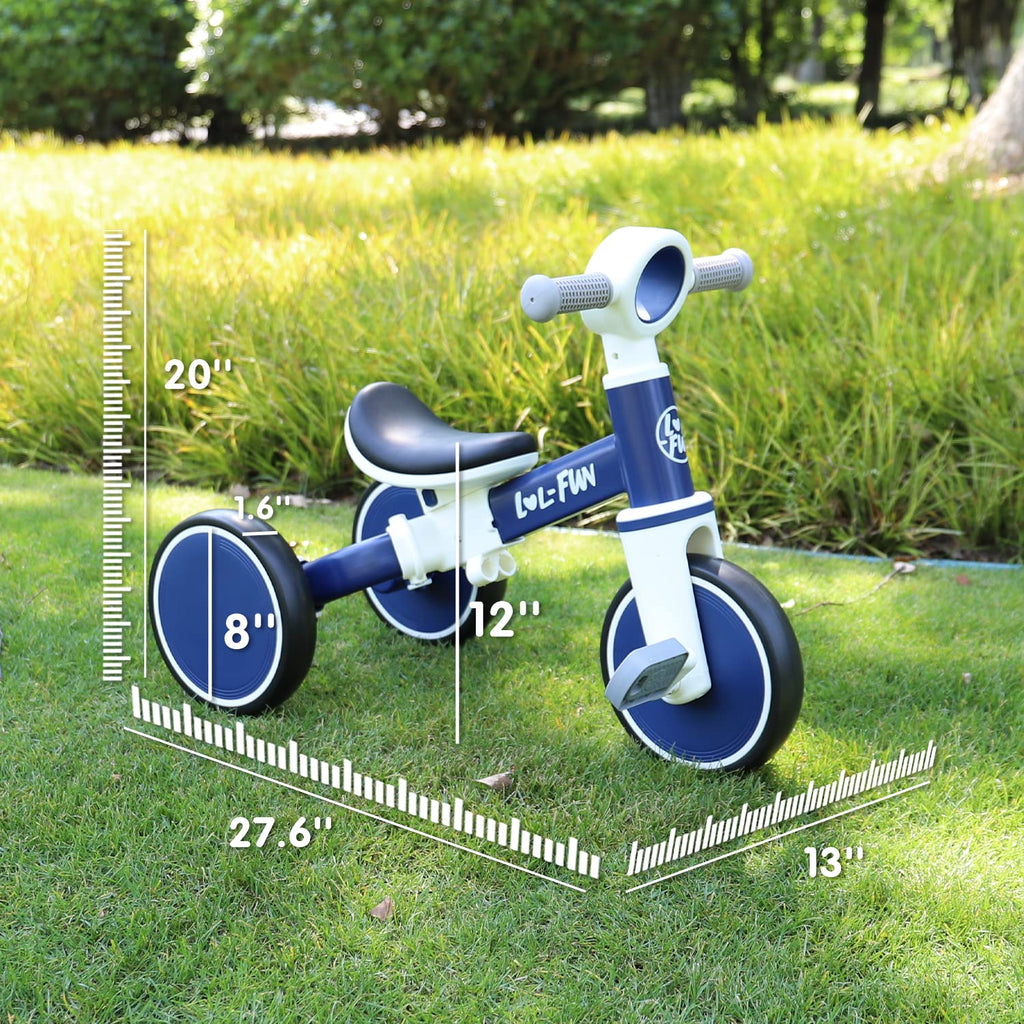 Bicicleta de Equilibrio 4 en 1 para Niños de 1-2 Años | Importado ( Envío 15 Días)