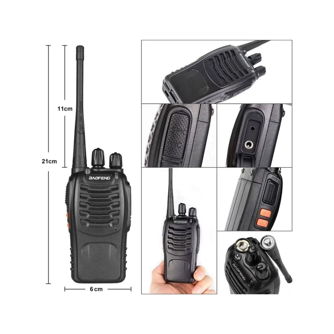 Radio Walkie Talkie Baofeng BF-888S X2
