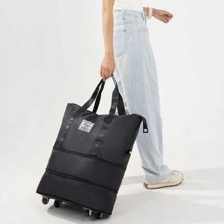 Bolso  Expandible Con Ruedas