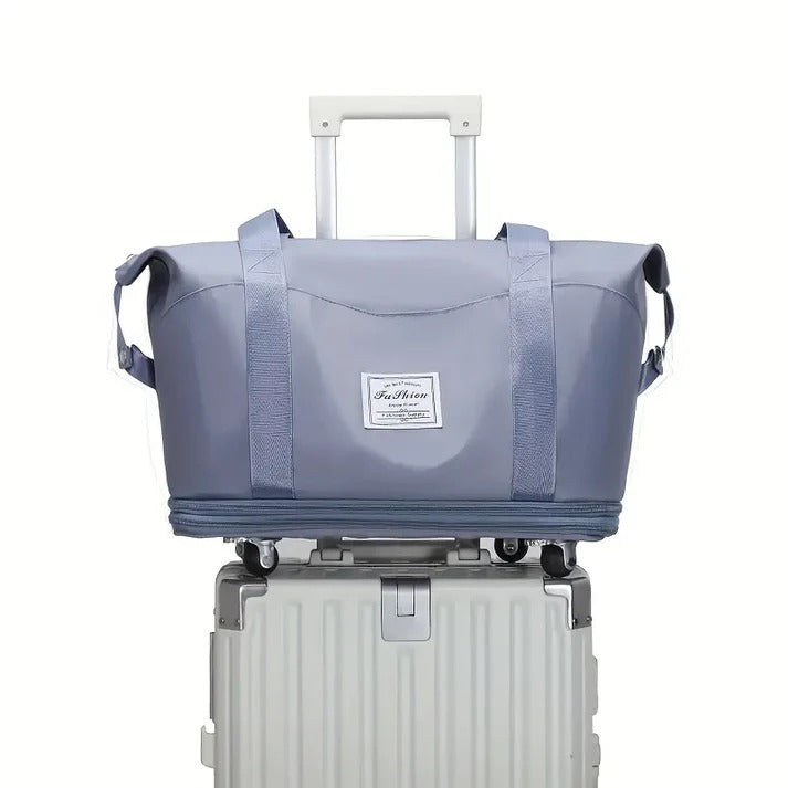 Bolso  Expandible Con Ruedas