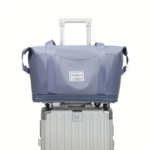 Bolso  Expandible Con Ruedas