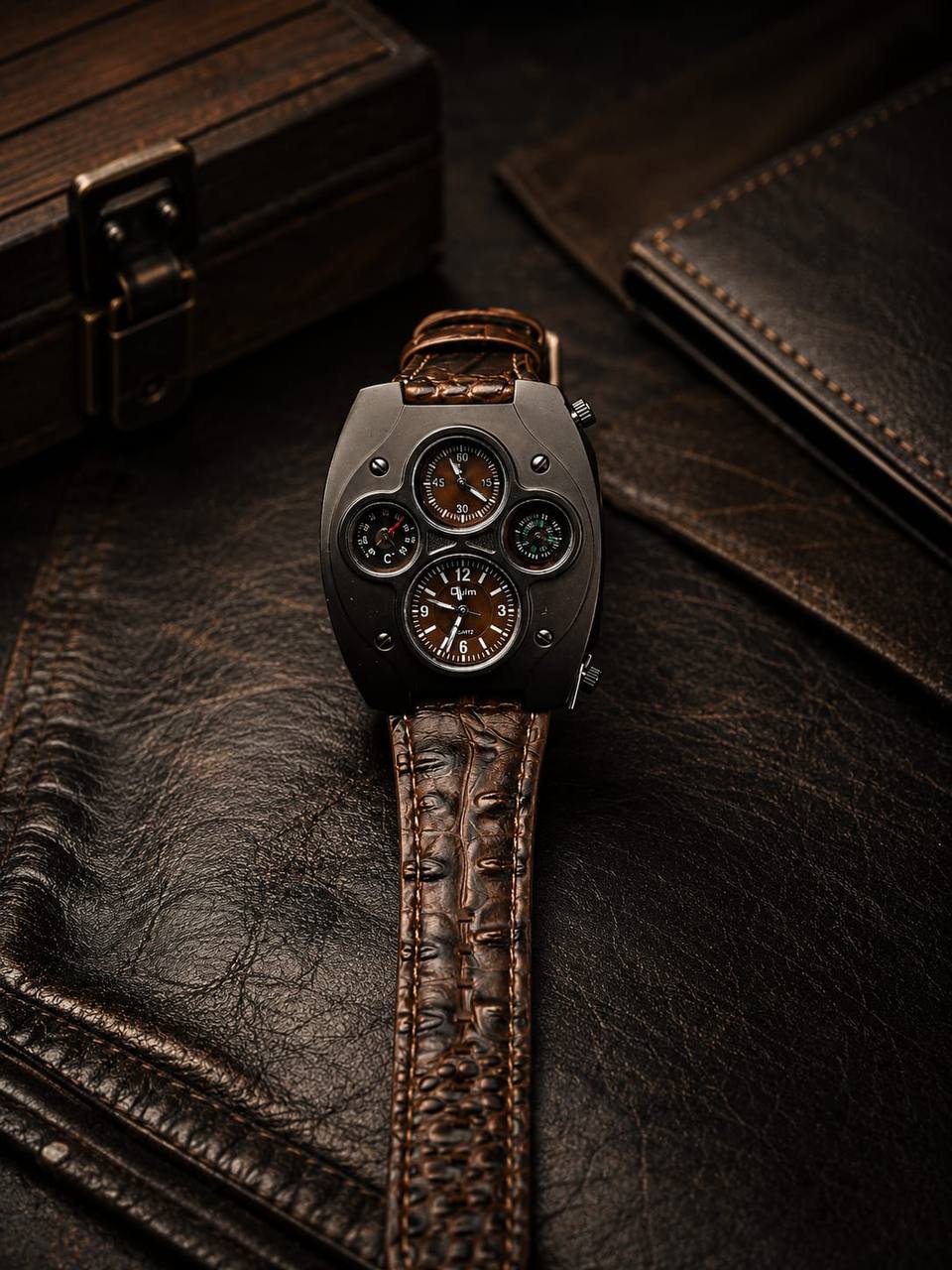 Reloj Oulm 9155 Aligator