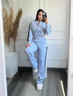 CONJUNTO CHAQUETA RIBETE