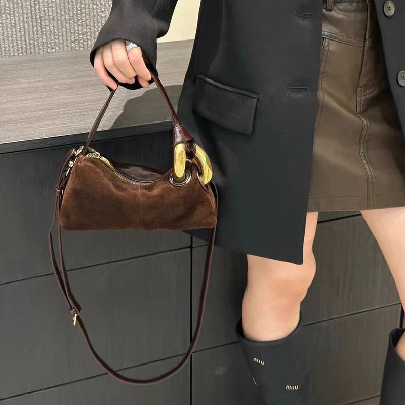 Bolso sintético tipo Gamuza