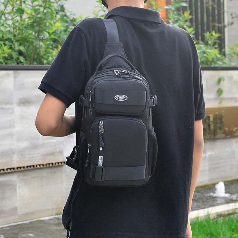 Bolso de hombro casual para hombre