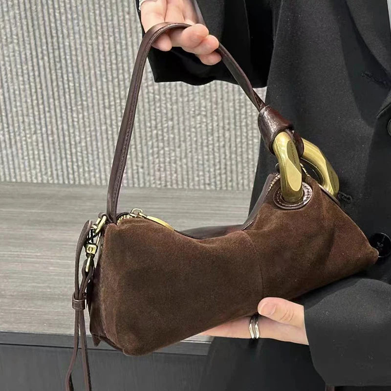 Bolso sintético tipo Gamuza