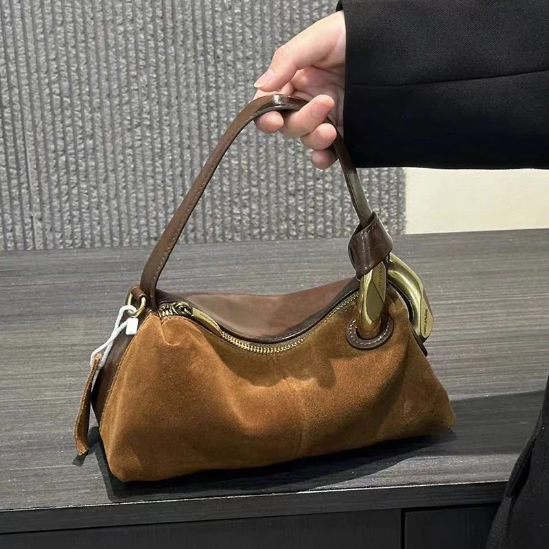 Bolso sintético tipo Gamuza