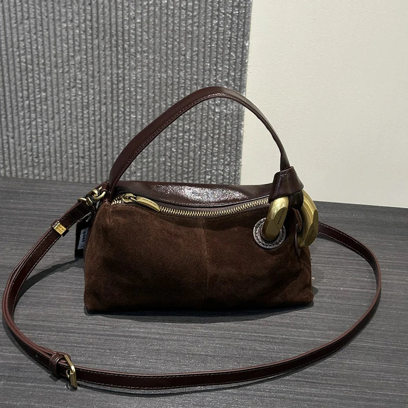 Bolso sintético tipo Gamuza
