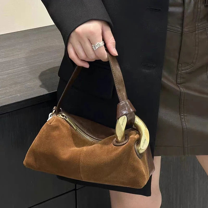 Bolso sintético tipo Gamuza