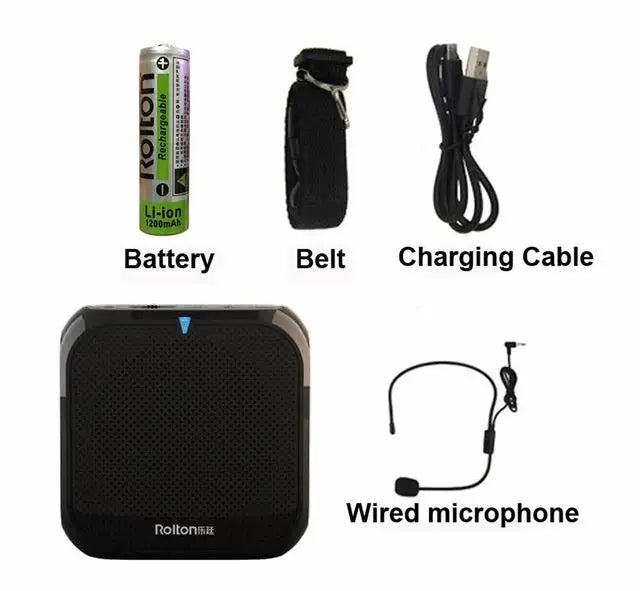 Microfono Con Amplificador de Sonido