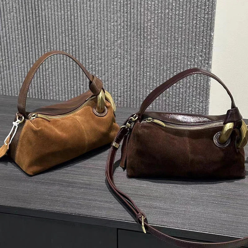 Bolso sintético tipo Gamuza