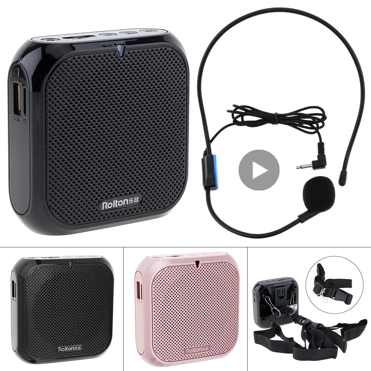 Microfono Con Amplificador de Sonido